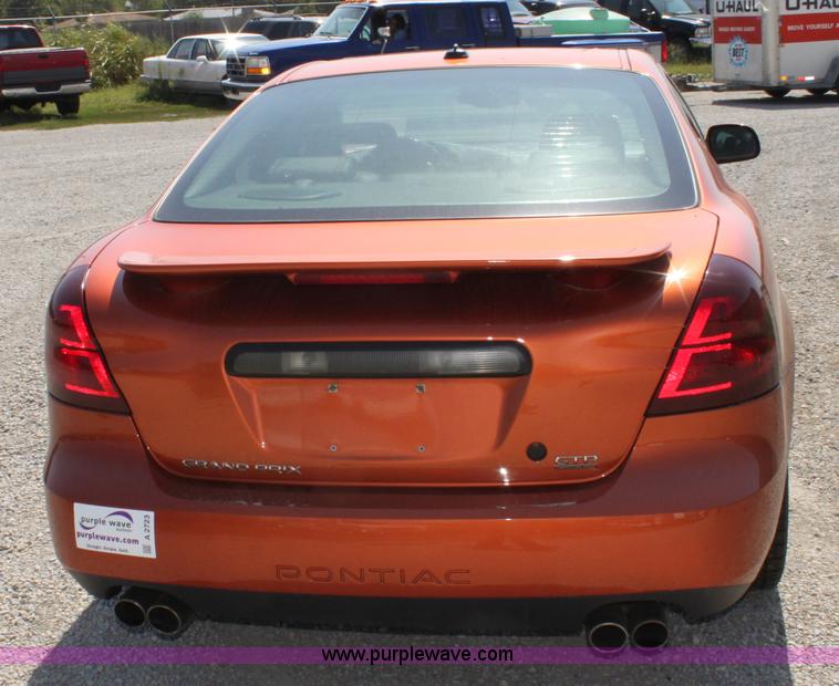 image for item A2723 2004 Pontiac Grand Prix GTP
