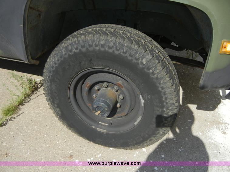 image for item D9506 1986 Chevrolet D30 Military Custom Deluxe truck