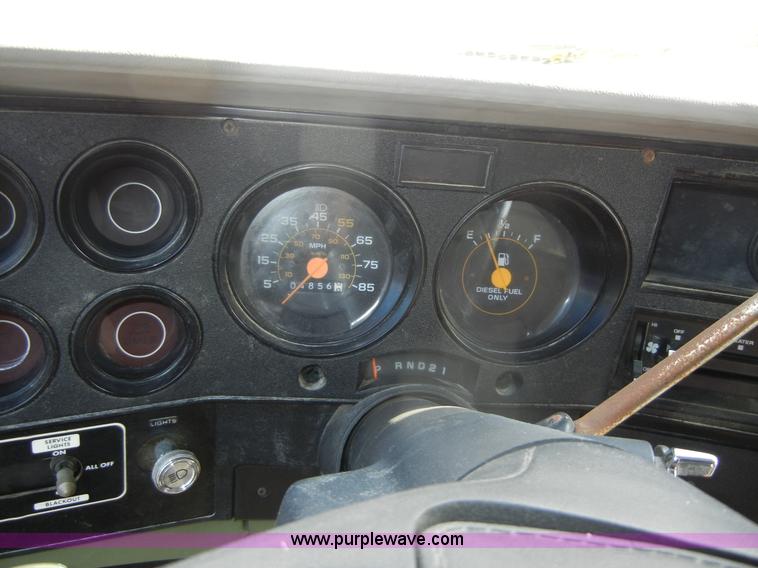 image for item D9506 1986 Chevrolet D30 Military Custom Deluxe truck