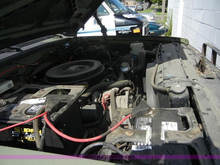 image for item D9506 1986 Chevrolet D30 Military Custom Deluxe truck