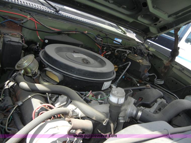 image for item D9506 1986 Chevrolet D30 Military Custom Deluxe truck