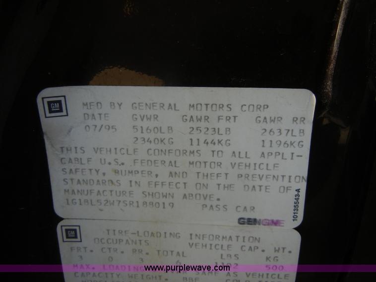 image for item D9510 1995 Chevrolet Caprice Classic