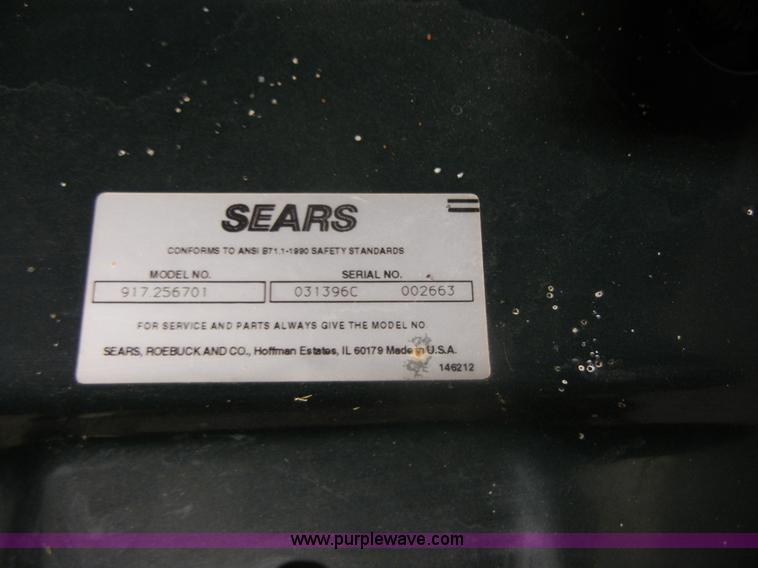 image for item D9632 Craftsman lawn mower