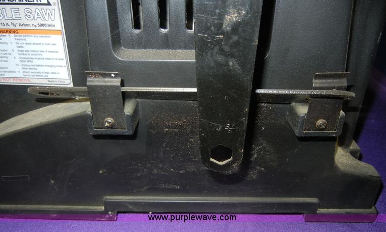 image for item D9748 Central Machinery 10" table saw