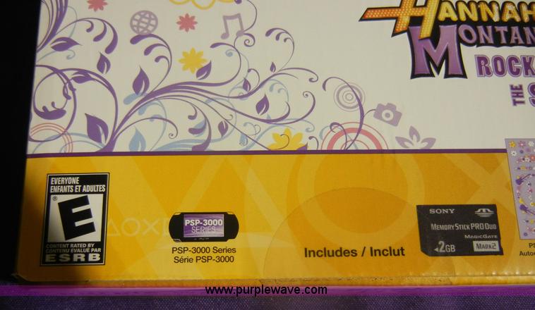 image for item D9782 Sony Hannah Montana PSP