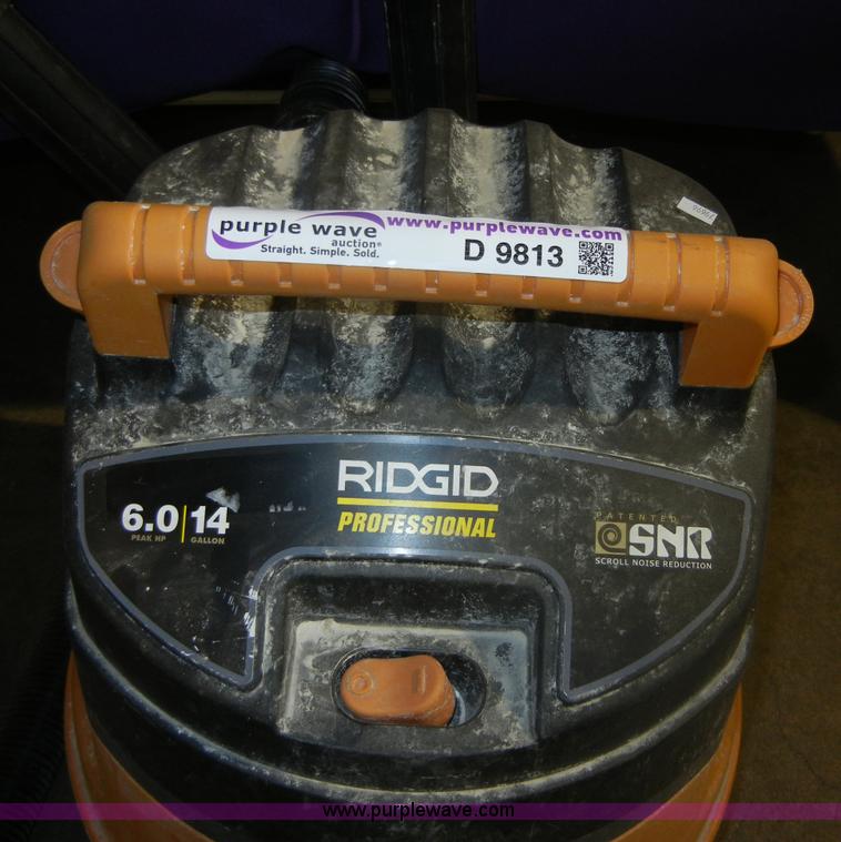 image for item D9813 Rigid Pro WD14500 14 gallon shop vac