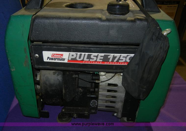 image for item D9816 Coleman Powermate Pulse 1750 portable generator