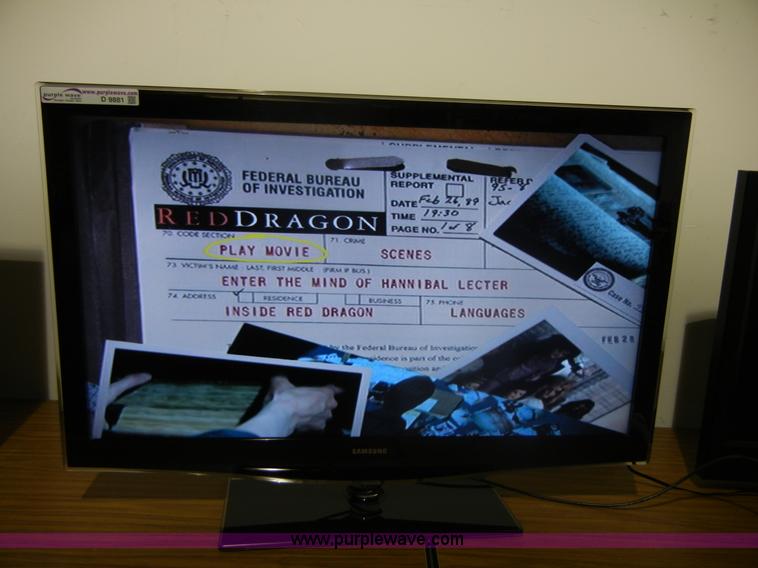 image for item D9881 Samsung 46" flat screen television