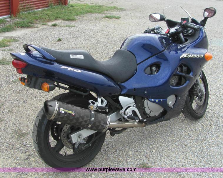 image for item F9803 2004 Suzuki Katana 750 motorcycle