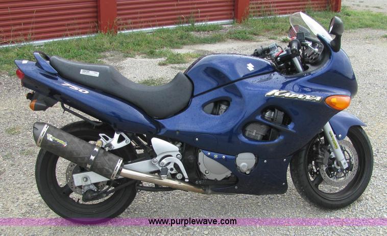 image for item F9803 2004 Suzuki Katana 750 motorcycle