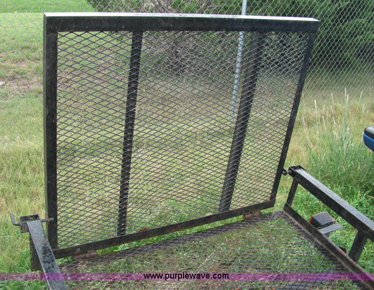 image for item F9804 4' x 8' single axle utility trailer