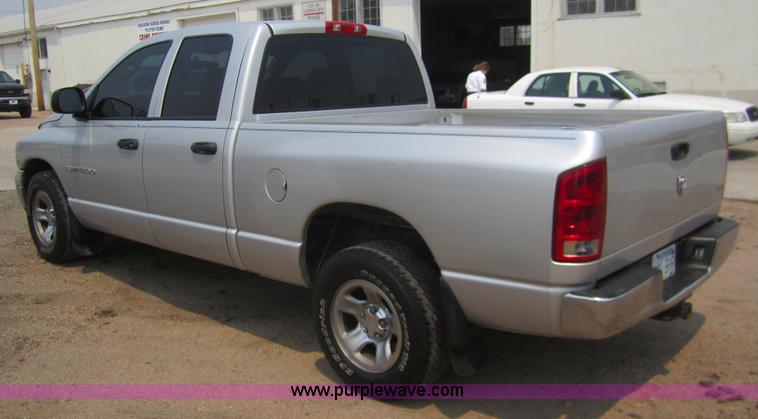 image for item 3415 2005 Dodge Ram 1500 quad cab pickup truck