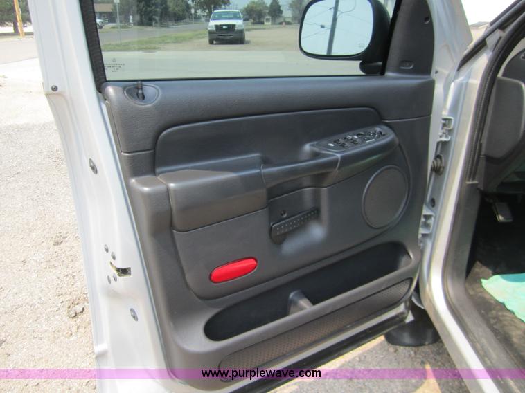 image for item 3415 2005 Dodge Ram 1500 quad cab pickup truck