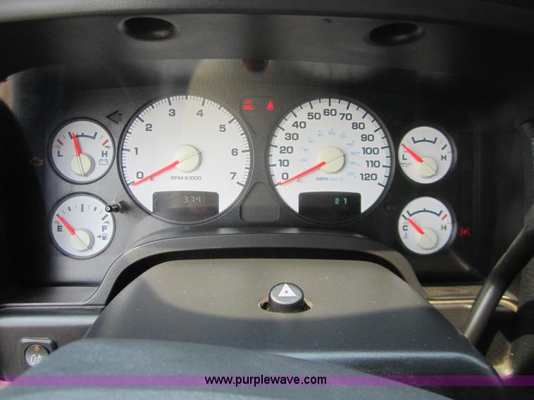 image for item 3415 2005 Dodge Ram 1500 quad cab pickup truck