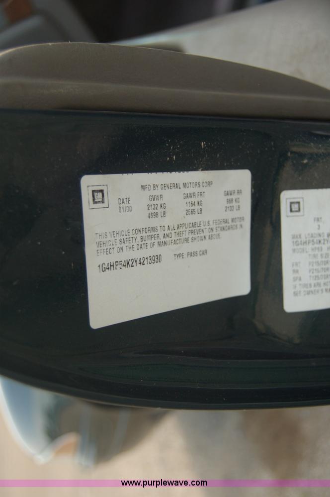 image for item A1210 2000 Buick LeSabre Custom