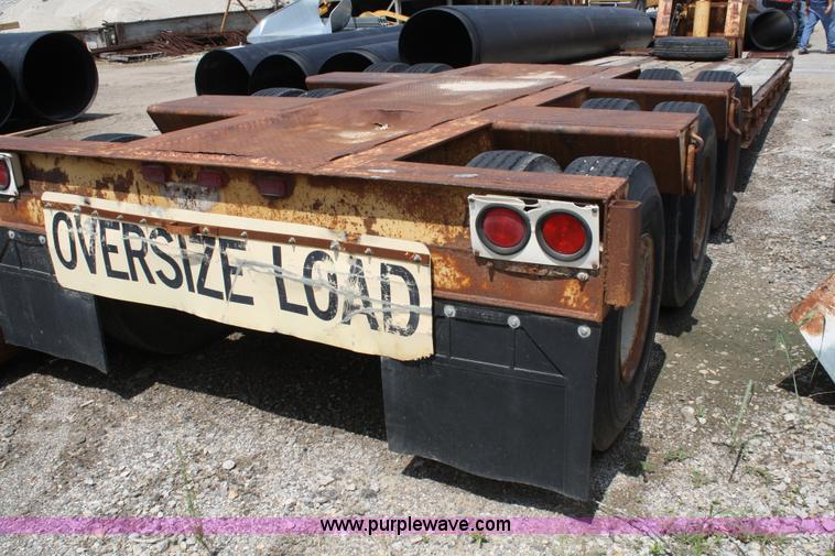 image for item A2178 1980 Hyster low boy trailer