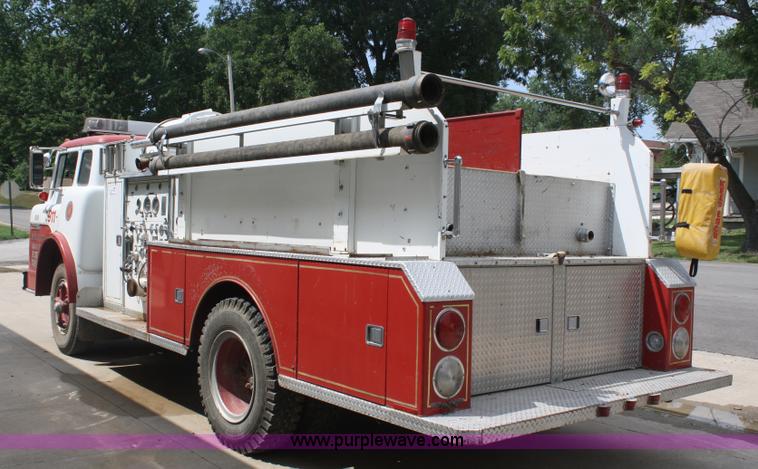 image for item A2180 1975 Ford Bean fire truck