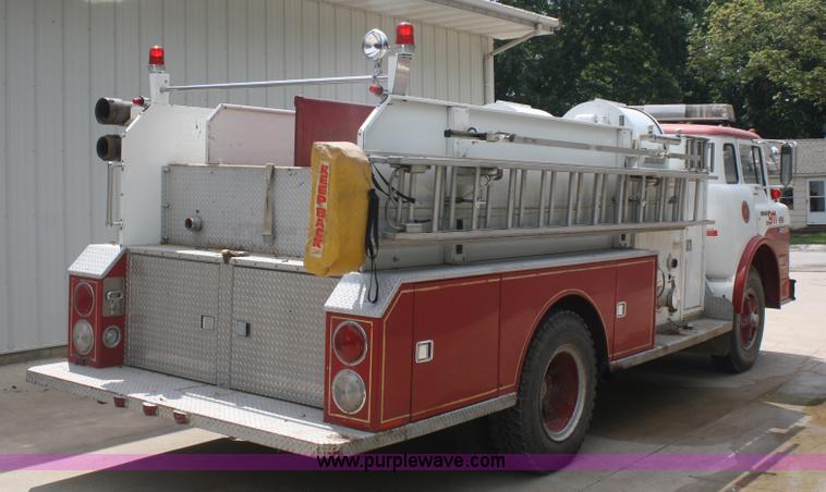 image for item A2180 1975 Ford Bean fire truck
