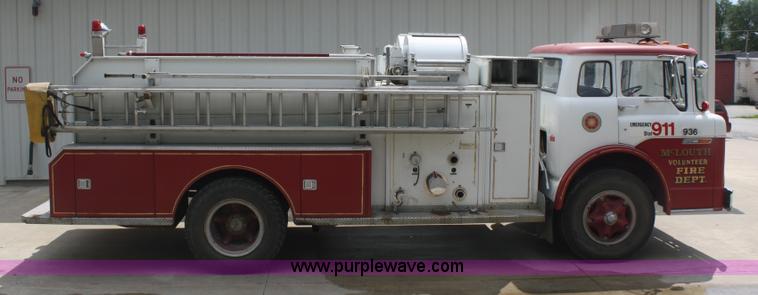 image for item A2180 1975 Ford Bean fire truck