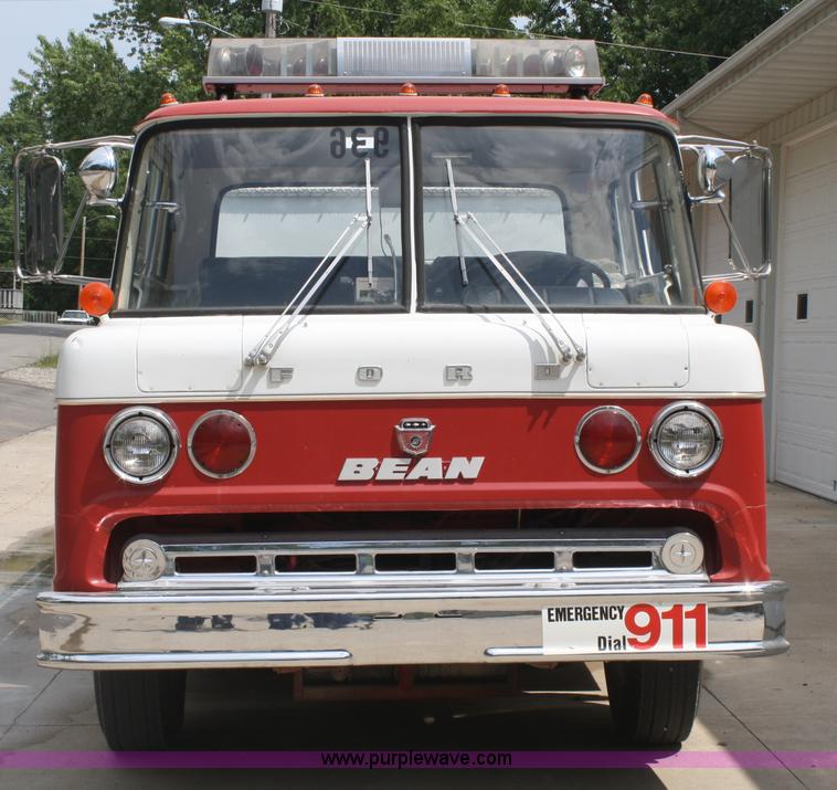 image for item A2180 1975 Ford Bean fire truck
