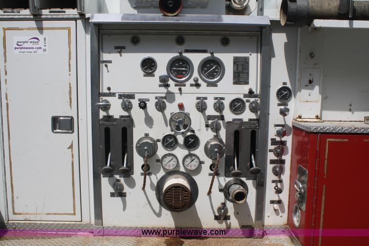 image for item A2180 1975 Ford Bean fire truck