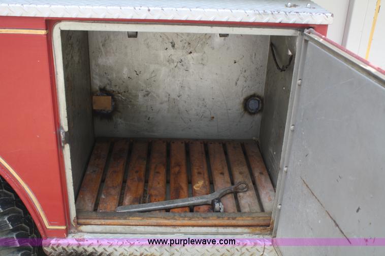 image for item A2180 1975 Ford Bean fire truck