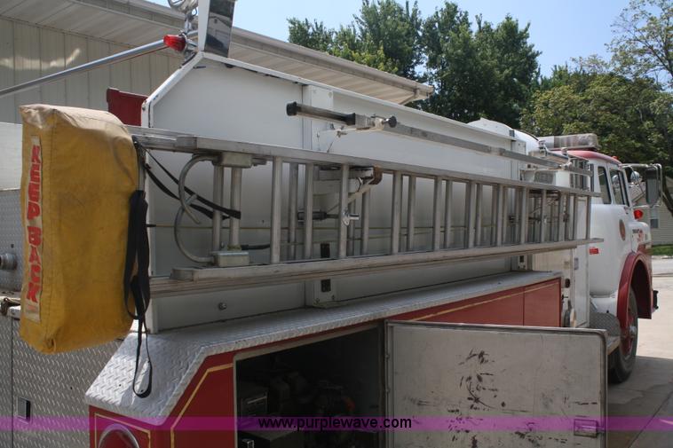 image for item A2180 1975 Ford Bean fire truck