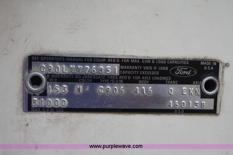 image for item A2180 1975 Ford Bean fire truck