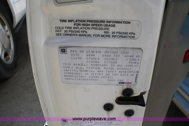 image for item A2223 1995 Cadillac Eldorado