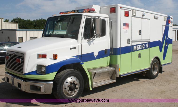 image for item A2248 1998 Freightliner FL60 ambulance