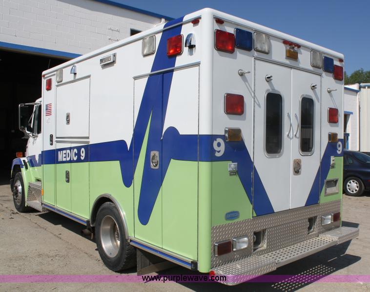 image for item A2248 1998 Freightliner FL60 ambulance