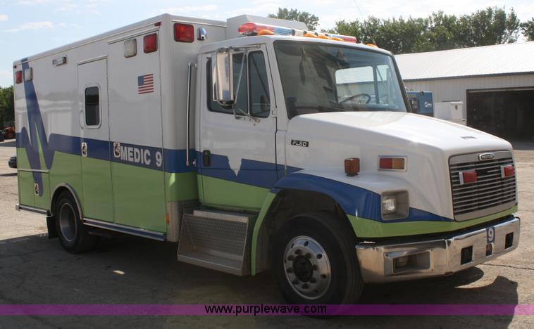 image for item A2248 1998 Freightliner FL60 ambulance