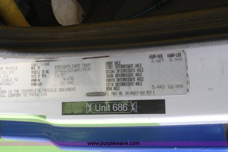 image for item A2248 1998 Freightliner FL60 ambulance