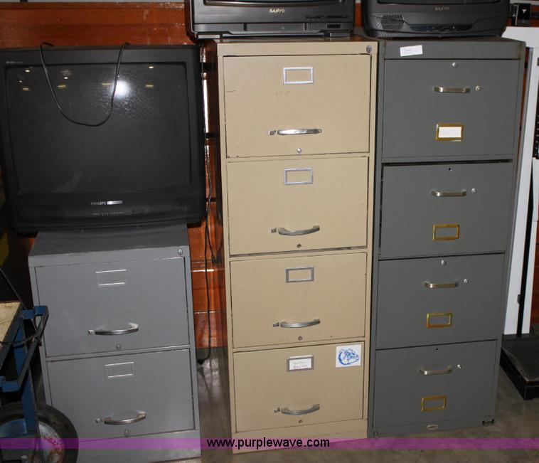 image for item A2629 (32) assorted filing cabinets