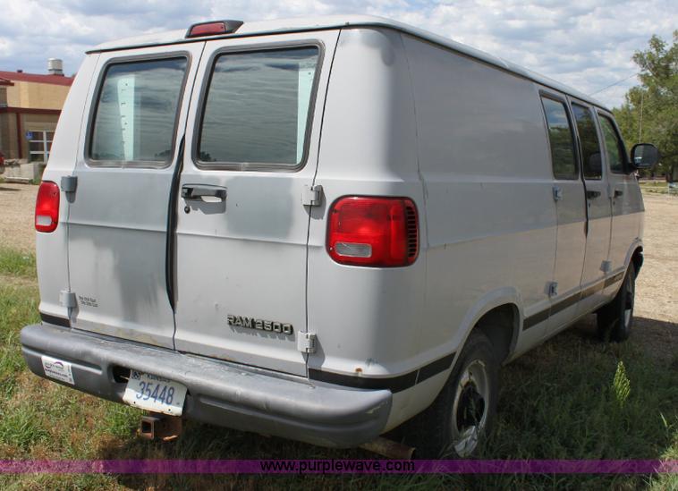 image for item A2632 1999 Dodge Ram B2500 cargo van