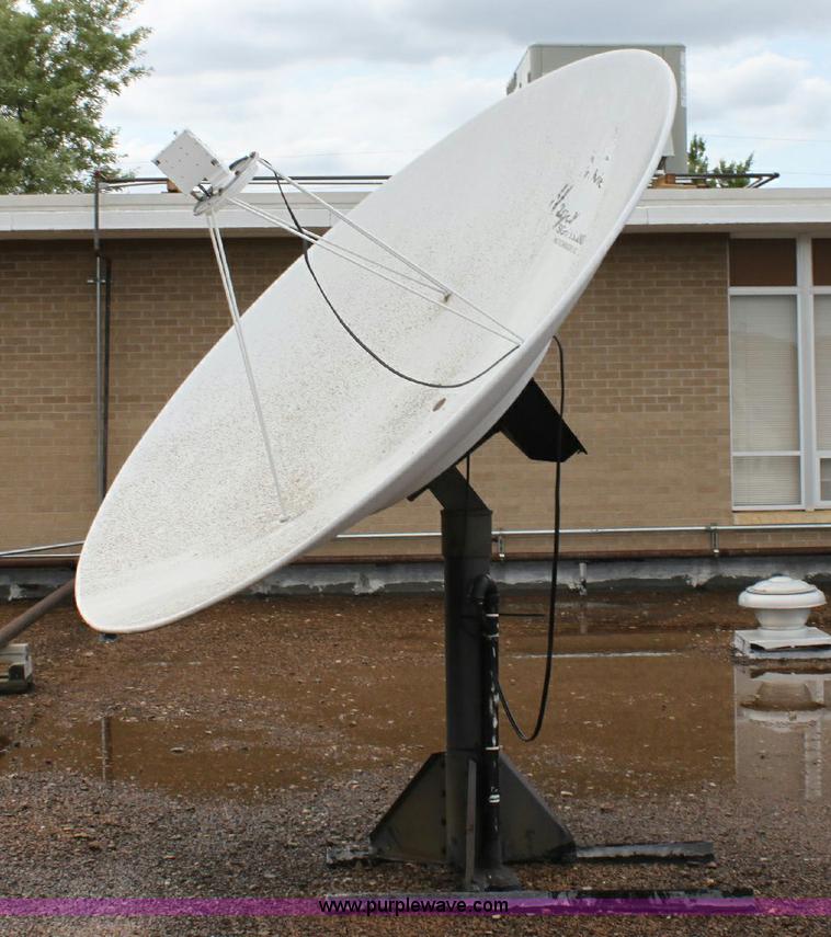 image for item A2678 10' satellite dish, Birdview
