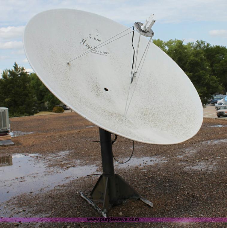 image for item A2678 10' satellite dish, Birdview