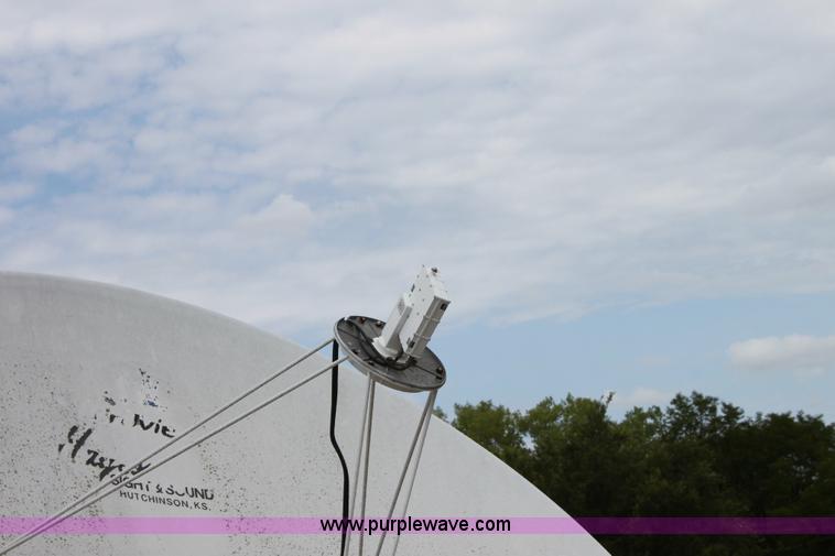 image for item A2678 10' satellite dish, Birdview