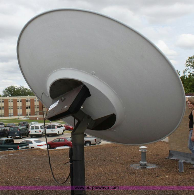 image for item A2678 10' satellite dish, Birdview