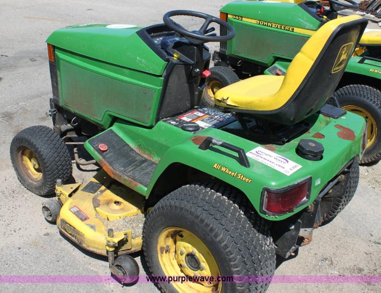image for item A2683 John Deere 445 lawn mower
