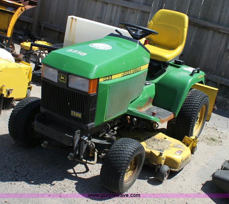 image for item A2684 John Deere 445 lawn mower