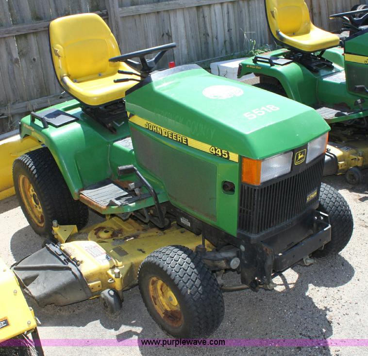 image for item A2684 John Deere 445 lawn mower