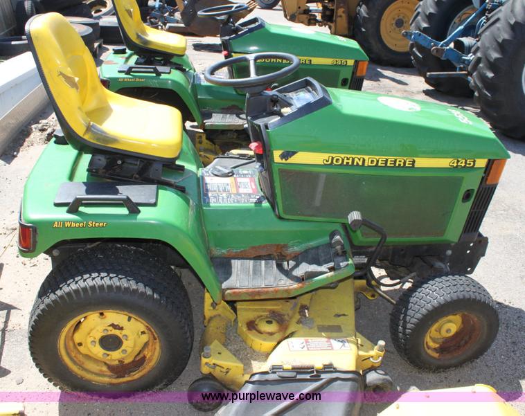image for item A2684 John Deere 445 lawn mower