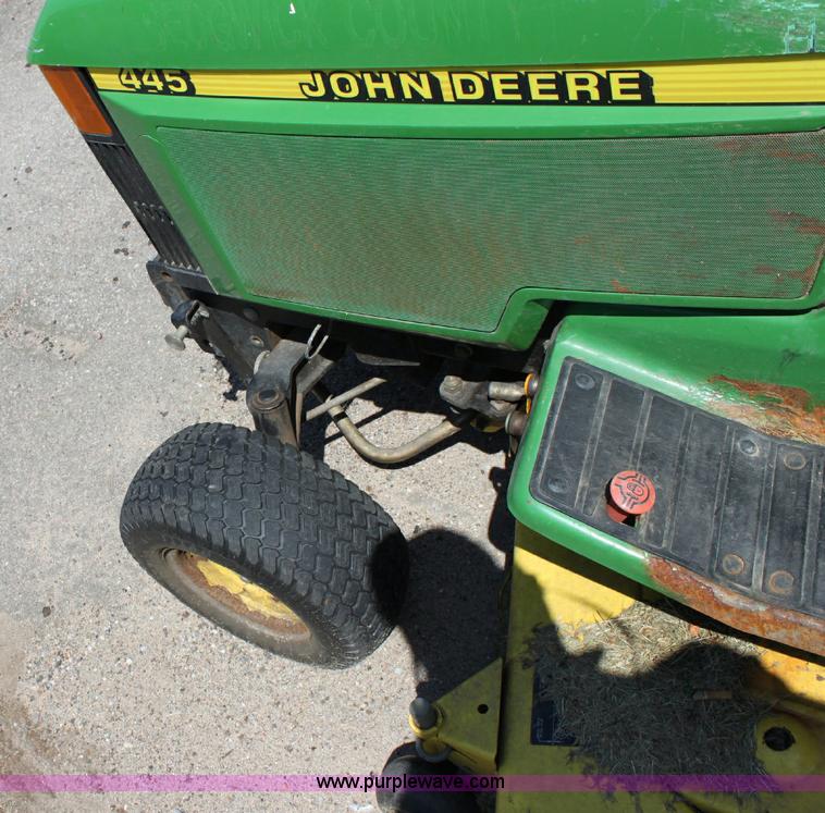 image for item A2684 John Deere 445 lawn mower