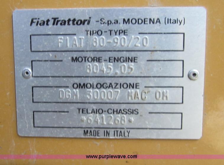 image for item A4712 1987 Hesston Tiger Special 80-90 tractor