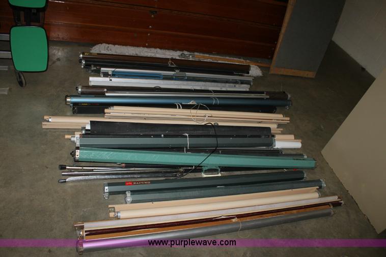 image for item B9936 Assorted furniture and projector screens