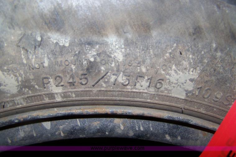 image for item C9347 Tire and LP tank