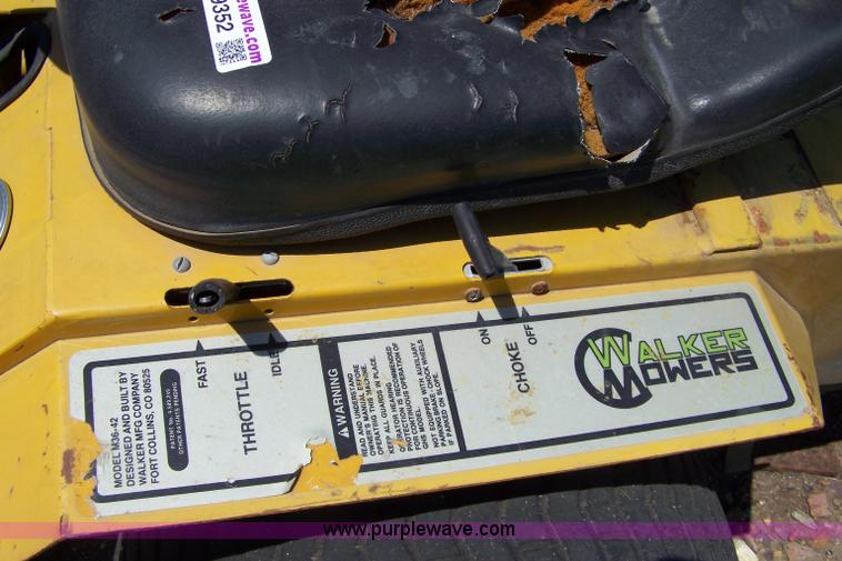 image for item C9352 Walker mower