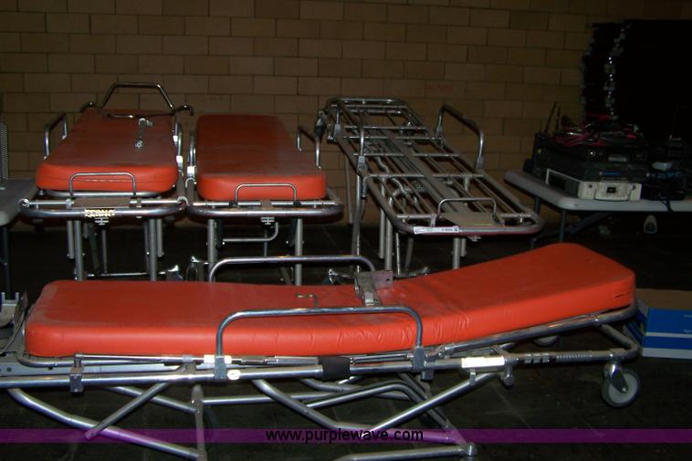 image for item C9355 (4) ambulance gurneys
