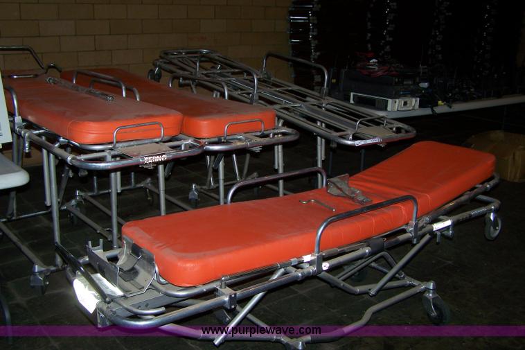 image for item C9355 (4) ambulance gurneys